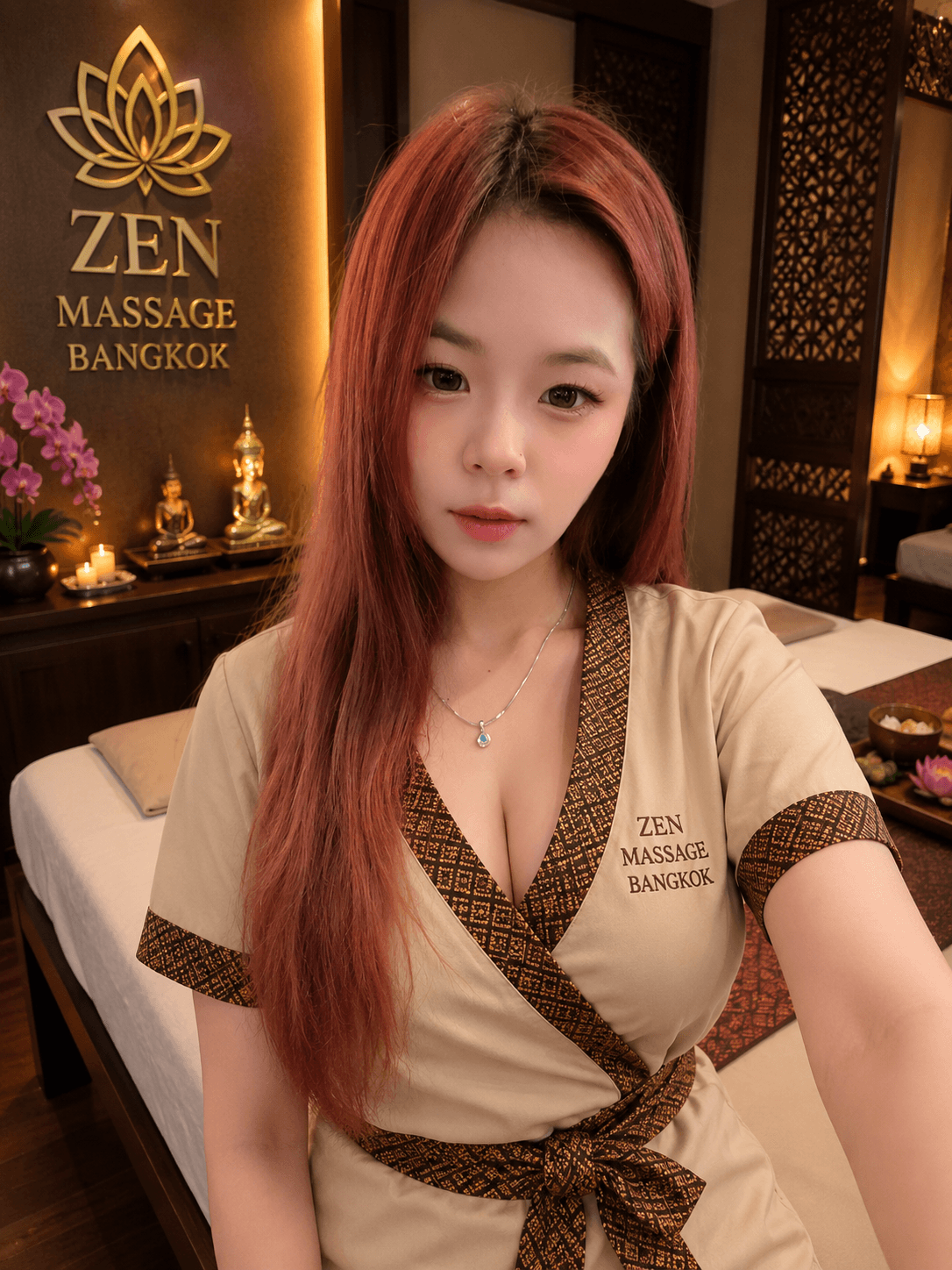 Green — masseuse at Zen Massage